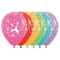 thumb-Helium Ballon 70 jaar (28cm)-1