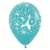 thumb-Helium Ballon 70 jaar (28cm)-6