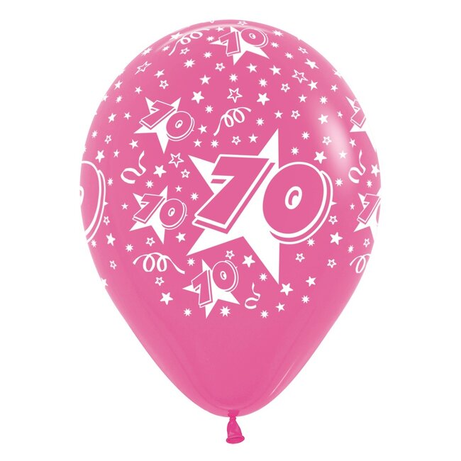 Helium Ballon 70 jaar (28cm)