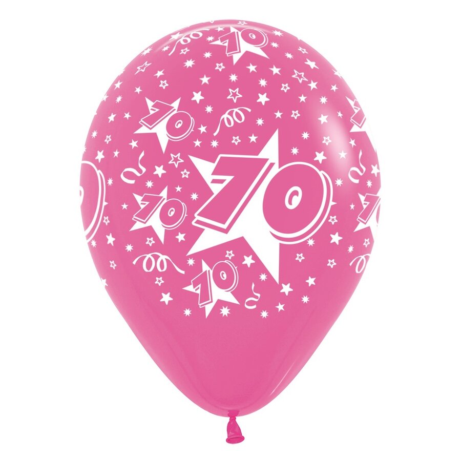 Helium Ballon 70 jaar (28cm)-3
