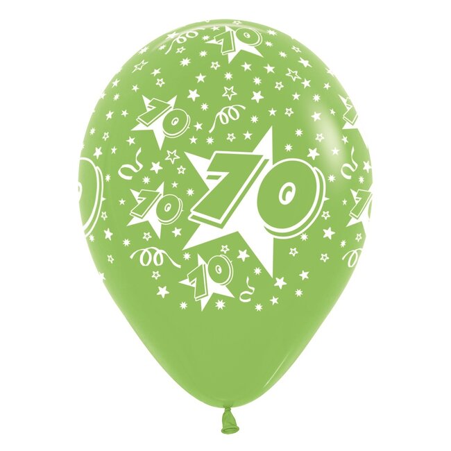Helium Ballon 70 jaar (28cm)