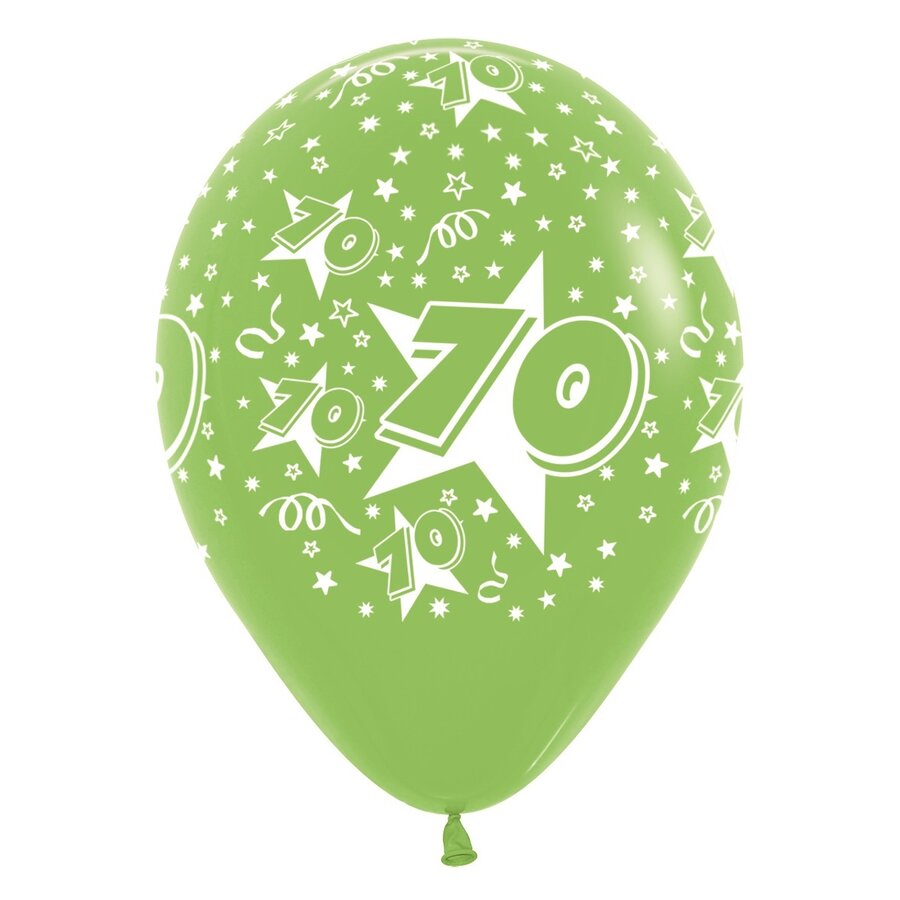 Helium Ballon 70 jaar (28cm)-5
