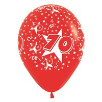 thumb-Helium Ballon 70 jaar (28cm)-2