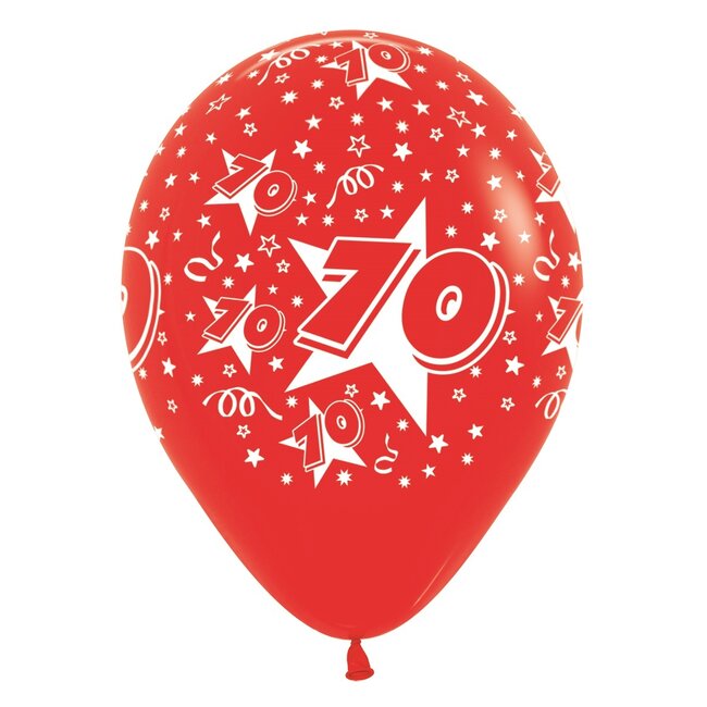 Helium Ballon 70 jaar (28cm)