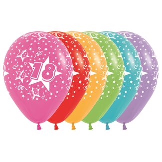 Sempertex Helium Ballon 18 jaar (28cm)