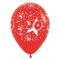 thumb-Helium Ballon 30 jaar (28cm)-2