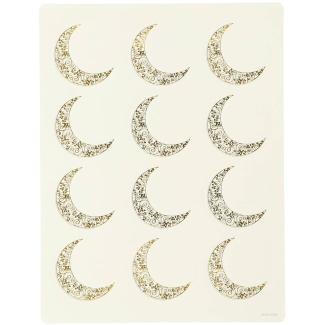 Naamstickers - Eid Mubarak - 12 stuks