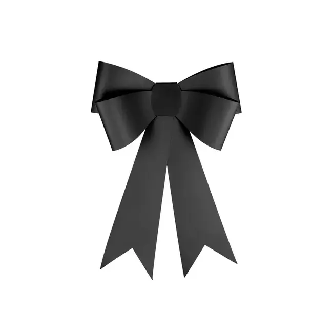 DIY Decoratieve Strik - Black - 55x71 cm