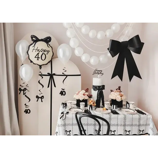 DIY Decoratieve Strik - Black - 55x71 cm