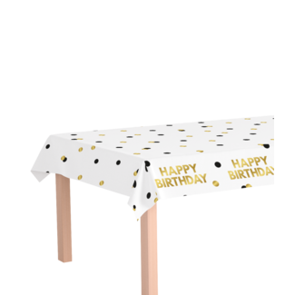 Paperdreams Tafelkleed Celebration Happy Birthday - 137x 274cm