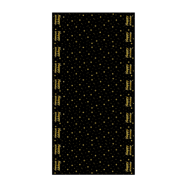 Tafelkleed Classy Party Happy Birthday - 137x 274cm