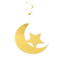 thumb-Decoratie Swirls 'Eid Mubarak' - 2st - 85cm-2