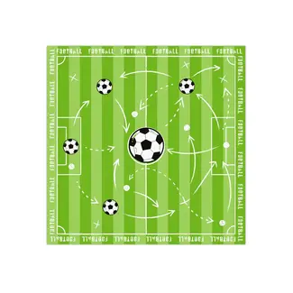 PartyPal Voetbal Servetten