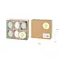 Paas Decoraties Naturel & Olijf Eitjes - mix - 6 st.