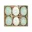 Paas Decoraties Naturel & Olijf Eitjes - mix - 6 st.