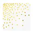 PartyPal Witte Servetten met Gouden Stippen