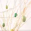Paas Decoraties Green & Gold Eitjes - 4x6cm - 6 st.