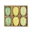 Paas Decoraties Green & Gold Eitjes - 4x6cm - 6 st.