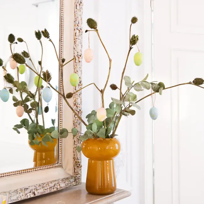 Paas Decoraties Pastel Eitjes - 4x6cm - 6 st.