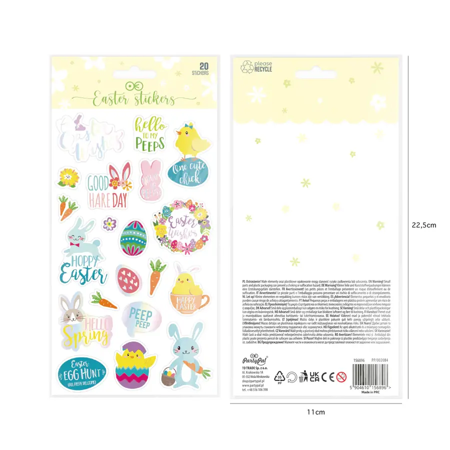Paas Stickers - 20 st.-4