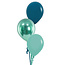 Sempertex Tafeldecoratie Classy Green - 3 Heliumballonnen