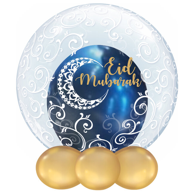 Bedrukte Ballon - Eid Mubarak