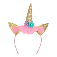 thumb-Set Eenhoorn Engel - Diadeem, Vleugels en Tutu-4