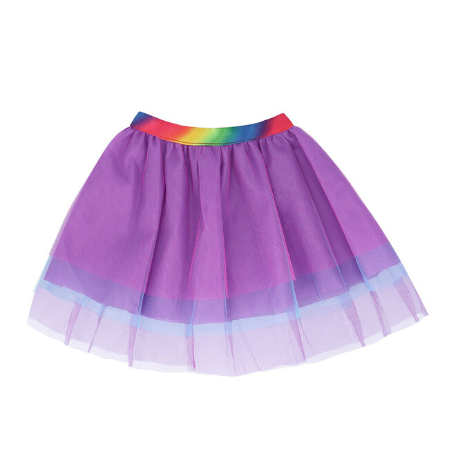 Set Eenhoorn Regenboog - Diadeem, Vleugels en Tutu