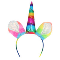 thumb-Set Eenhoorn Regenboog - Diadeem, Vleugels en Tutu-6
