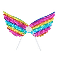 thumb-Set Eenhoorn Regenboog - Diadeem, Vleugels en Tutu-9