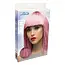 Pruik Crazy - Roze