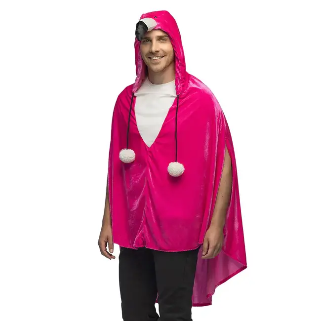 Poncho Flamingo Deluxe - One Size