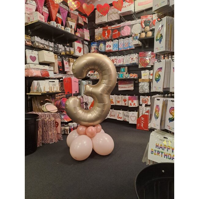 Enkele Cijfer Decoratie