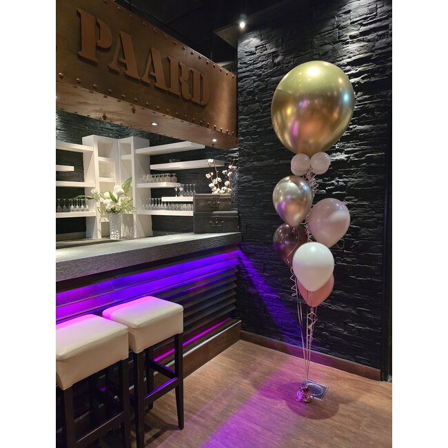 Staander met ronde topballon