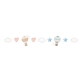 Haza-Witbaard Gender Reveal - Figurenslinger Baby Balloons - 250mtr