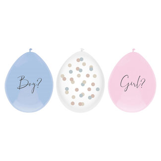Haza-Witbaard Gender Reveal - Ballonnen Baby Balloons