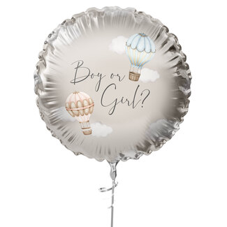 Haza-Witbaard Folie Ballon Baby Balloons Gender Reveal