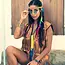 Boland Hippie Vest Peace - M/L