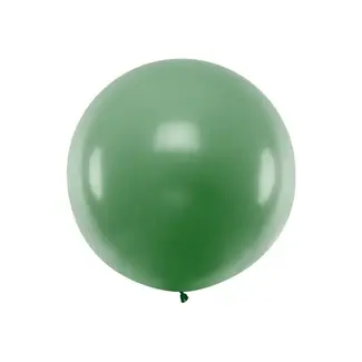 Strong Balloons Mega Ballon Pastel Donker Groen - 1 mtr - 1 stuk