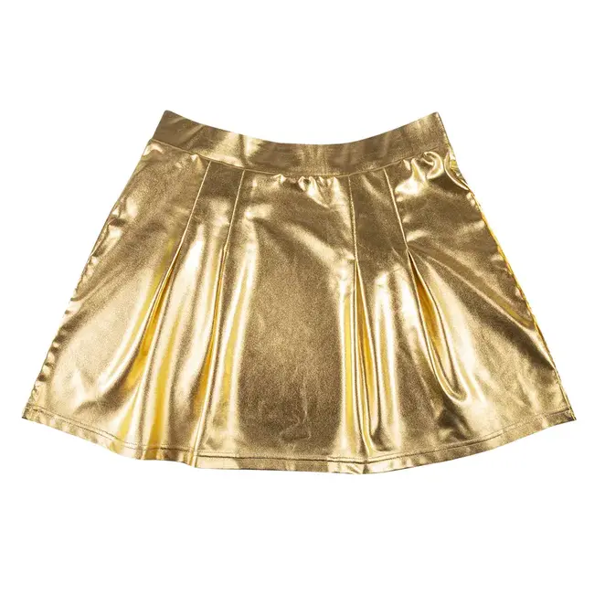 Minirokje Shiny Goud - M/L