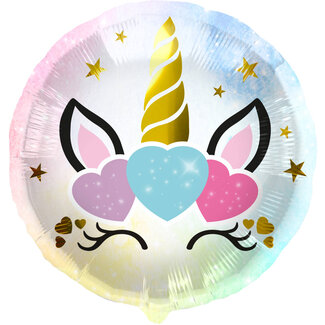 Folatex Folieballon Unicorn Eyelashes - 45cm