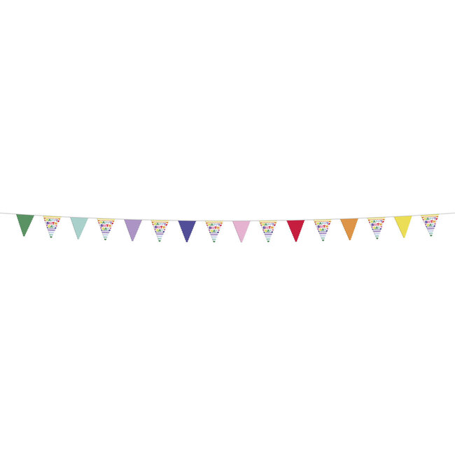 Vlaggenlijn - Papier - Stripetastic - 6 mtr