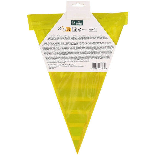 Vlaggenlijn - Stripetastic - 10 mtr