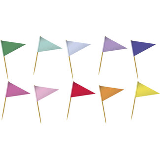 Folat Prikkers Vlag - Stripetastic - 10 stuks
