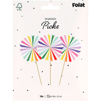 thumb-Prikkers Waaier - Stripetastic - 10 stuks-2
