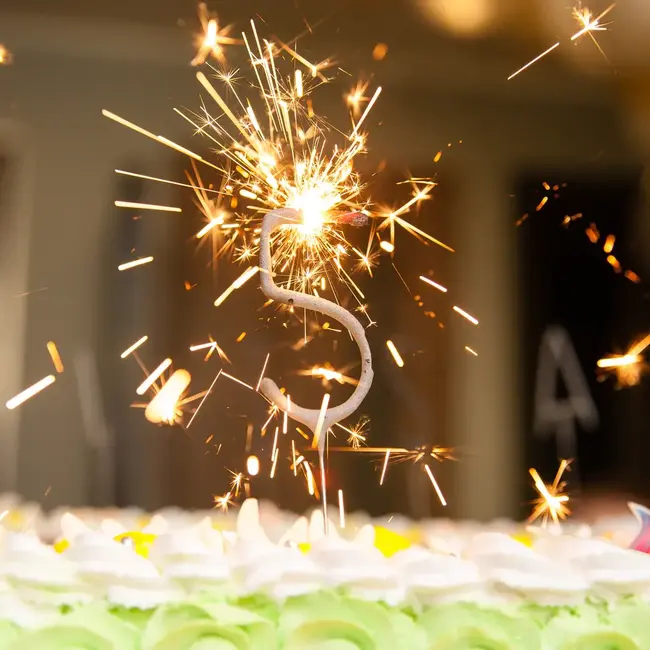 Sterretje Cijfer 9 - Goud