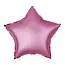 Folieballon Ster Chrome Roze