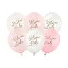 Strong Balloons Ballonnen Welcome Baby - Nude & Pink - 30 cm