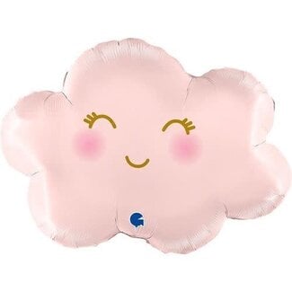Grabo Folieballon Wolkje Baby Pink