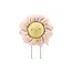 PartyDeco Folieballon Airwalker - Flower Roze
